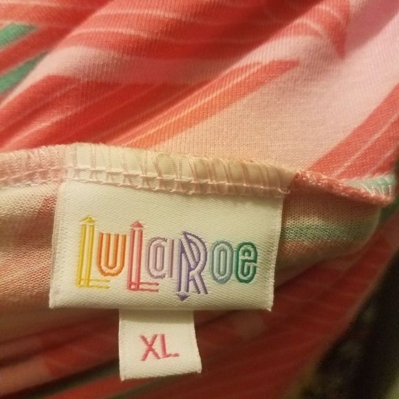 LuLaRoe azure skirt xl - Picture 2 of 5